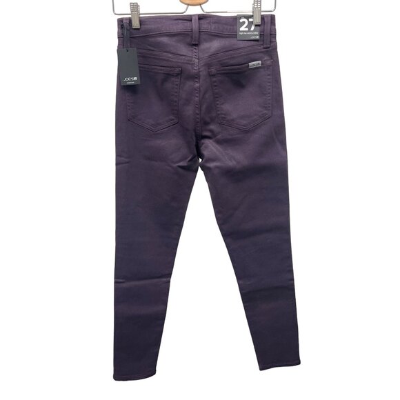Joes Coated High Waist Ankle Jeans In Plum Perfect - Picture 8 of 8